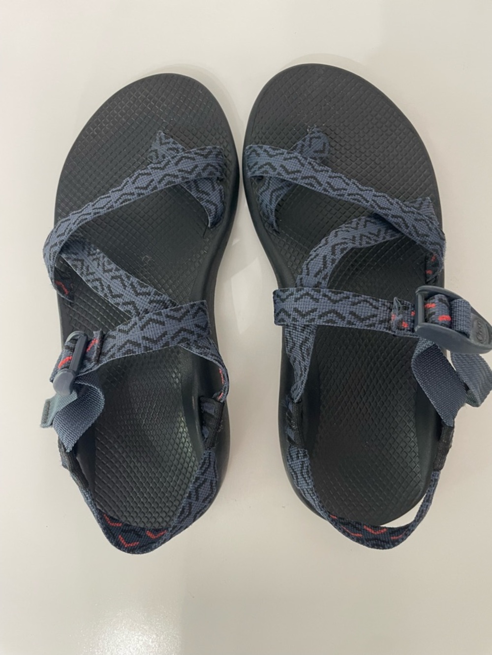 Chaco Z2 Classic Blue Aztec Adjustable Hiking Sandal, size 11 Gorpcore Outdoor